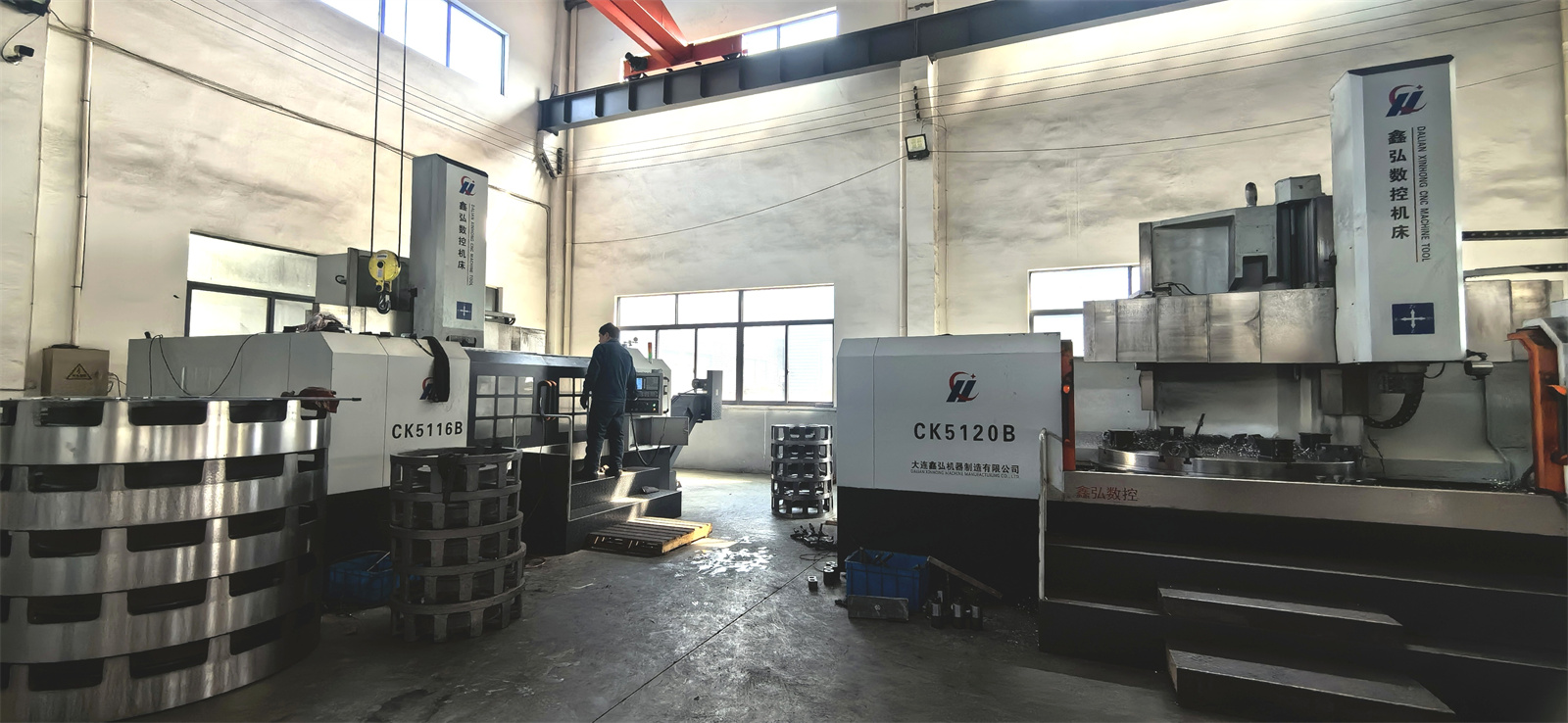 CNC vertical machining